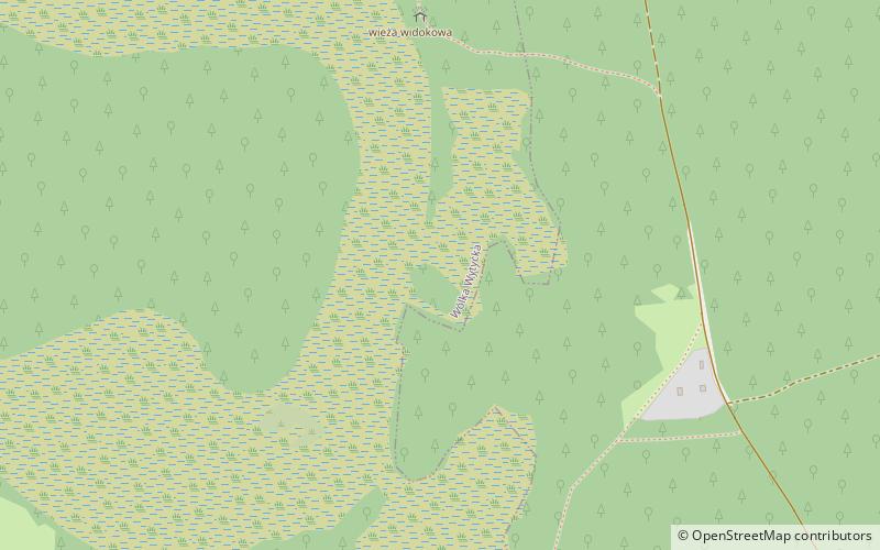 Polesie Landscape Park location map