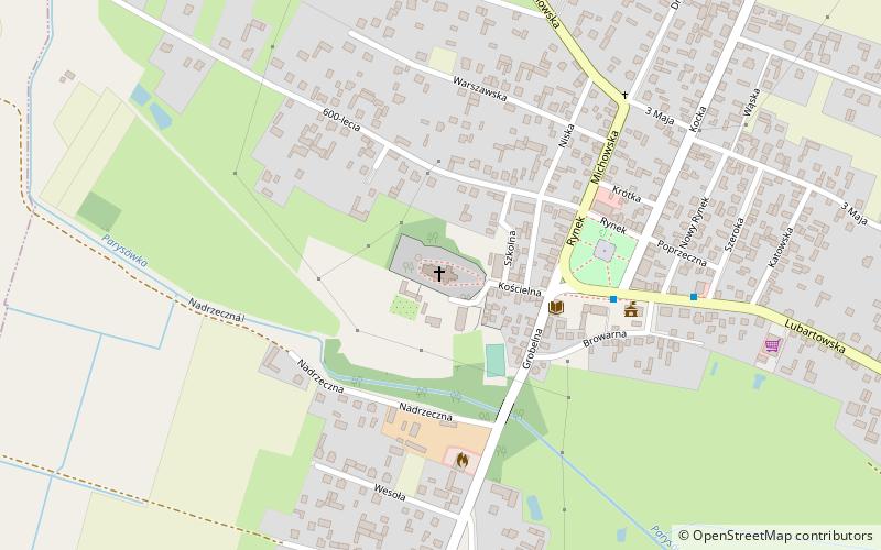 Kościół pw. Świętych Apostołów Piotra i Pawła w Kamionce location map