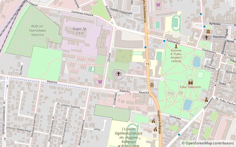 Kościół Świętego Andrzeja Boboli location map
