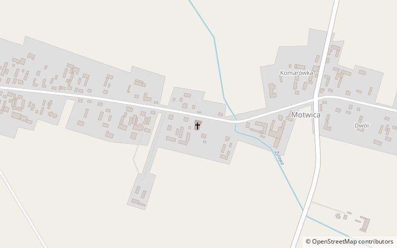 Kościół Narodzenia Najświętszej Maryi Panny w Motwicy location map