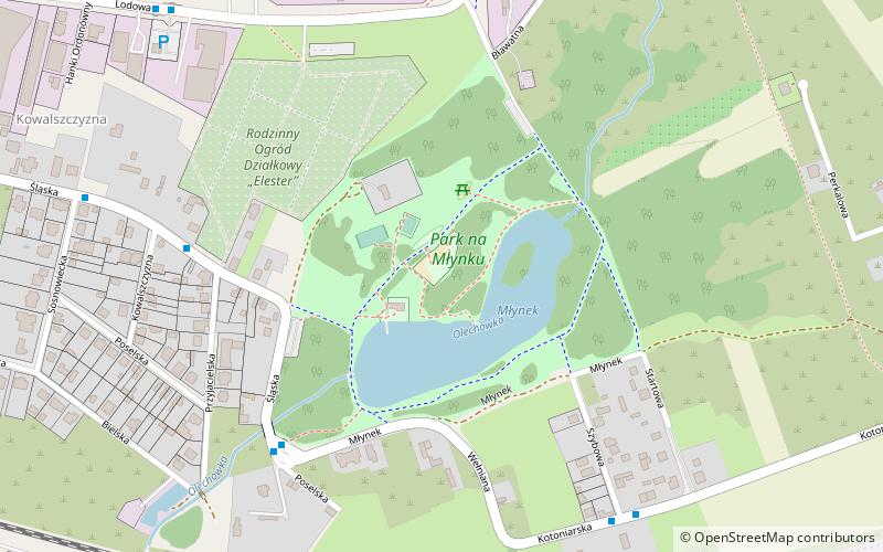 Park na Młynku location map