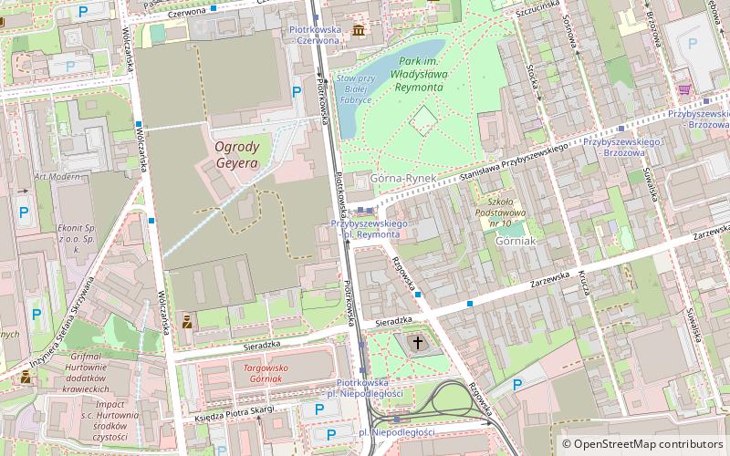 Plac Władysława Reymonta location map