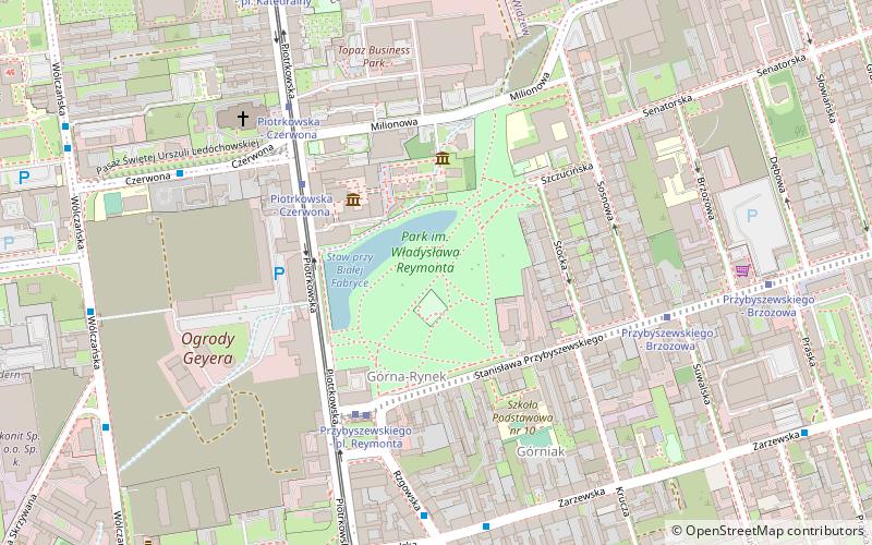 Park Reymonta location map