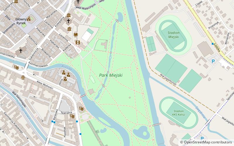 Park Miejski location map