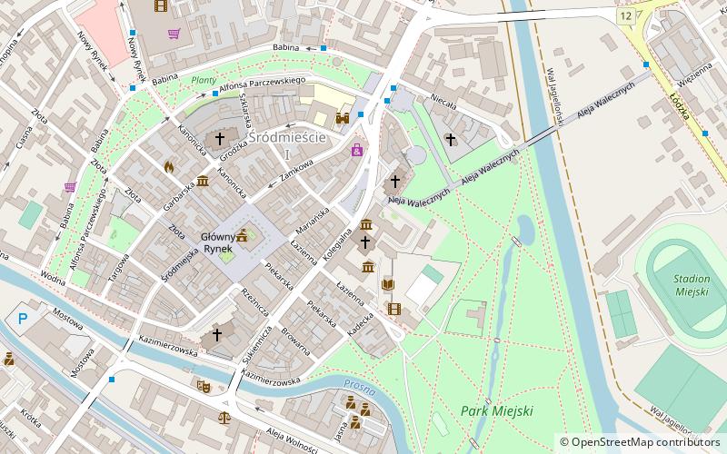 centrum kultury i sztuki kalisz location map