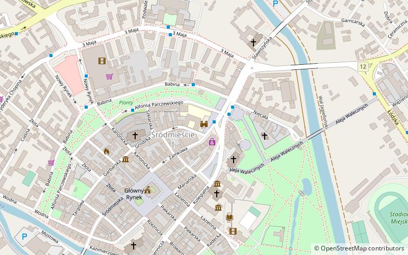 Fundamenty Zamku Królewskiego location map