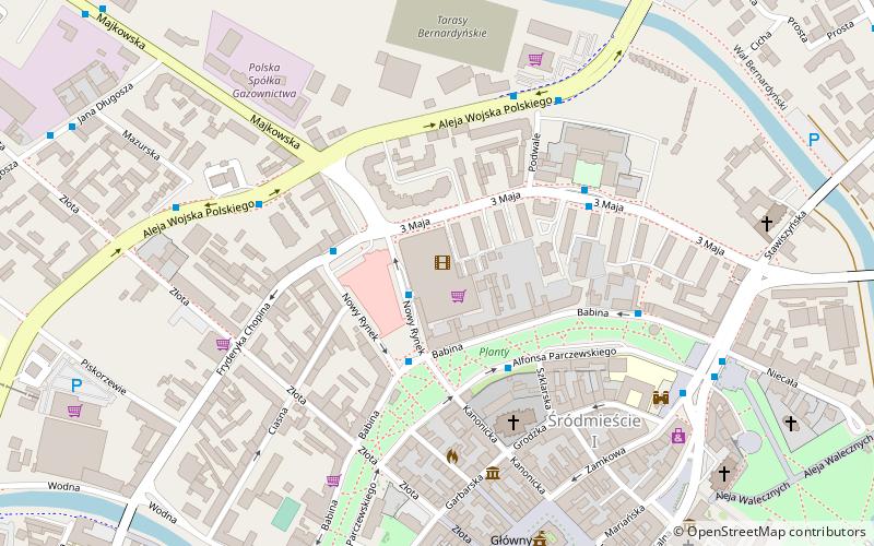 Galeria Tęcza location map