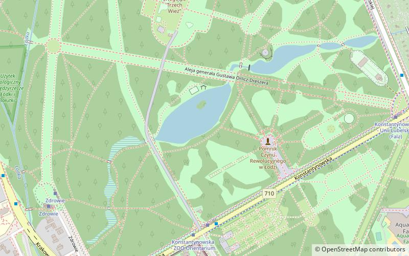 Park na Zdrowiu location map
