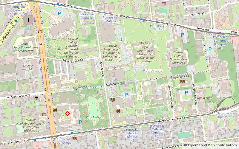 Wydział Zarządzania Uniwersytetu Łódzkiego location map