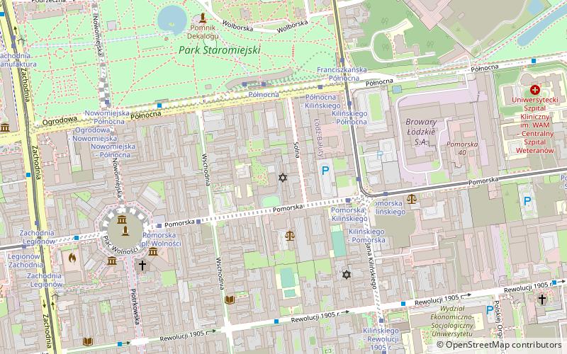 Reicher-Synagoge location map