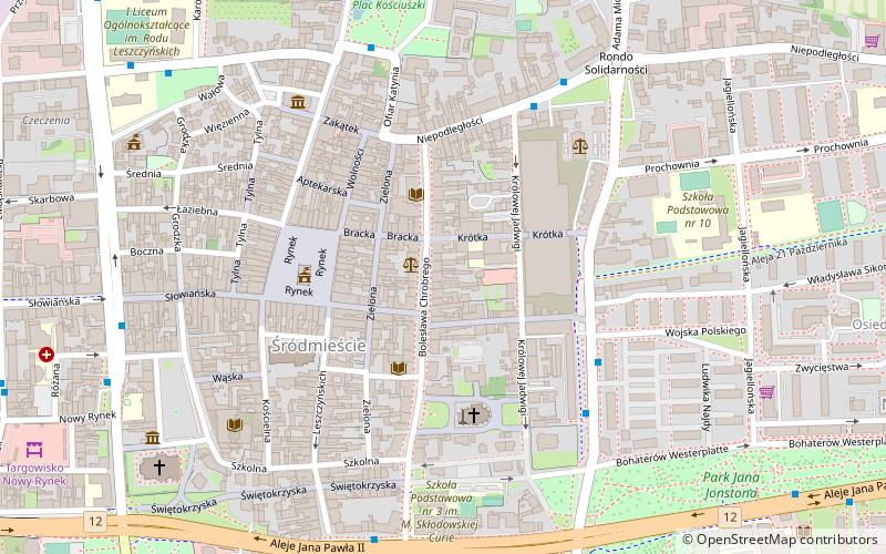 galeria pro leszno location map