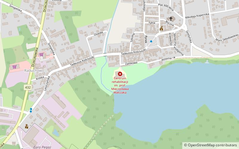 Zamek w Osiecznej location map