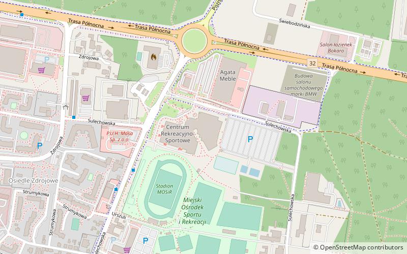 Centrum Rekreacyjno-Sportowe location map