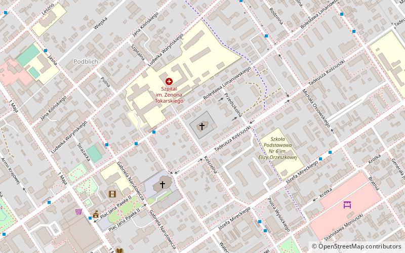 swietego karola boromeusza zyrardow location map