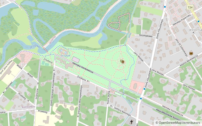 Spa Park Konstancin-Jeziorna location map