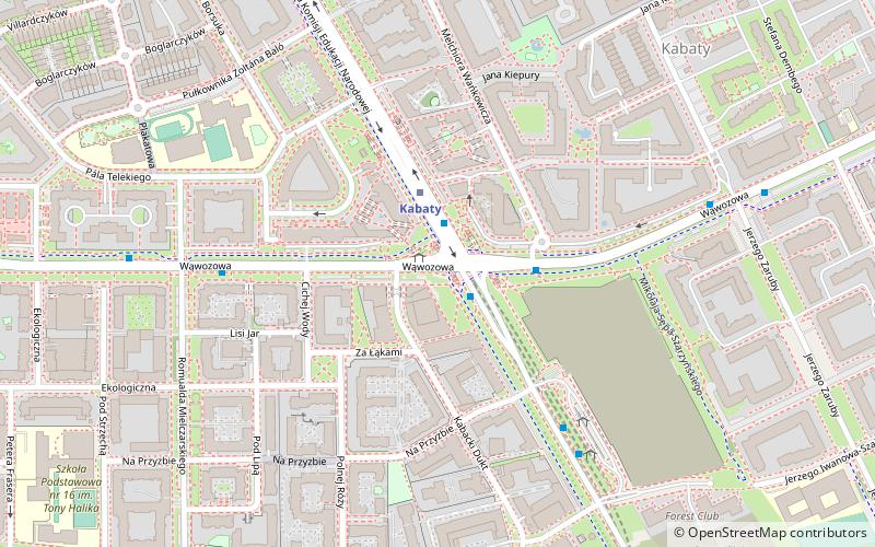 Ulica Wąwozowa location map