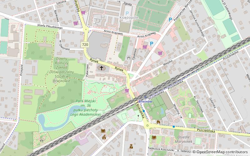 Brwinów location map