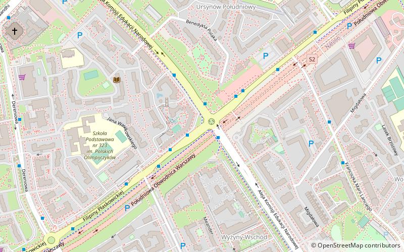 Płaskowickiej Street location map