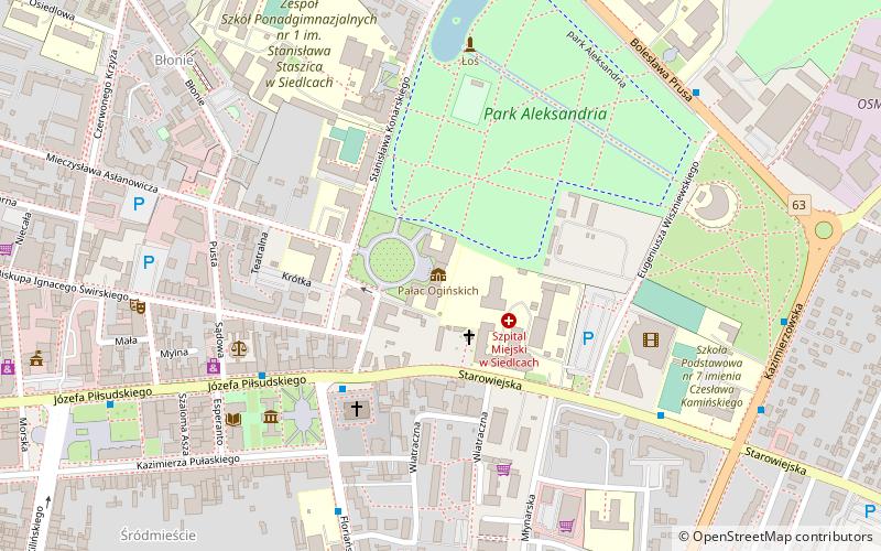 Pałac Ogińskich location map
