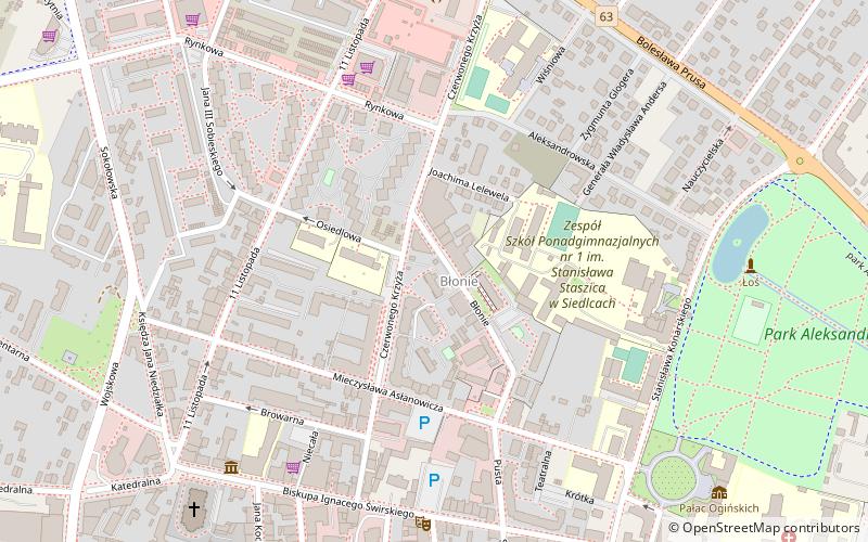 Uniwersytet Przyrodniczo-Humanistyczny location map