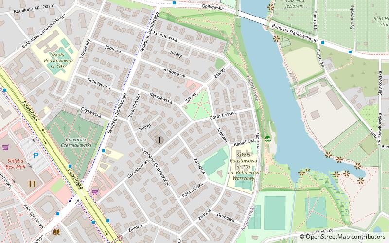 sadyba varsovie location map