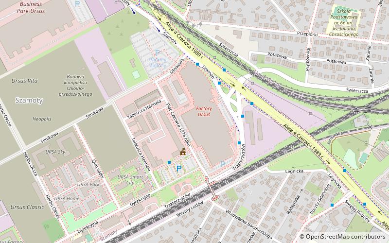 factory outlet warszawa location map