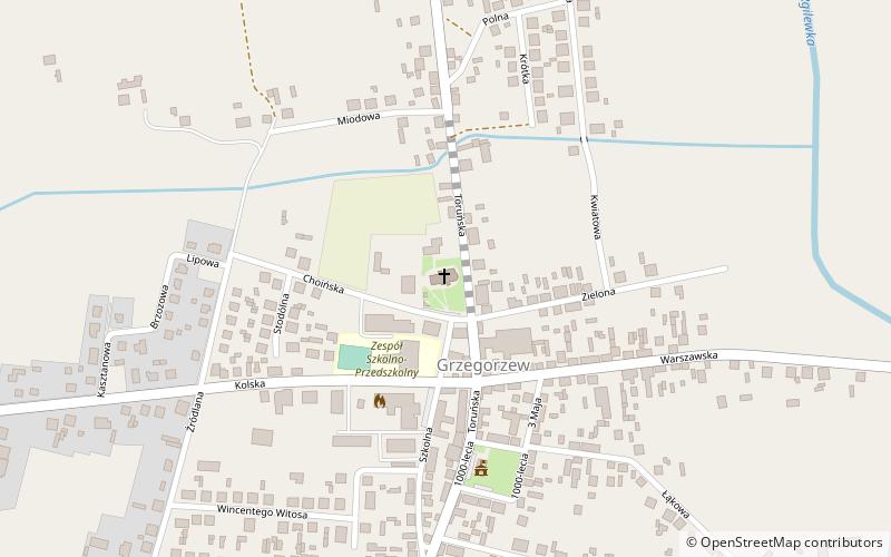 Kościół św. Mikołaja w Grzegorzewie location map