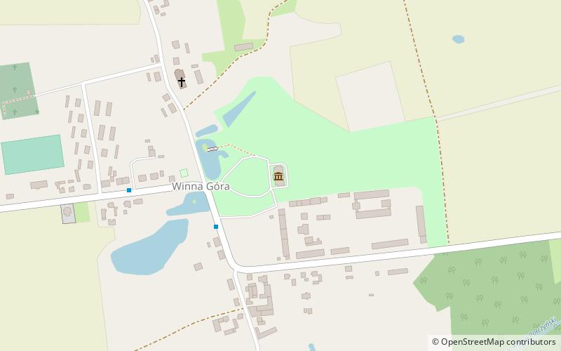 Dwór w Winnej Górze location map