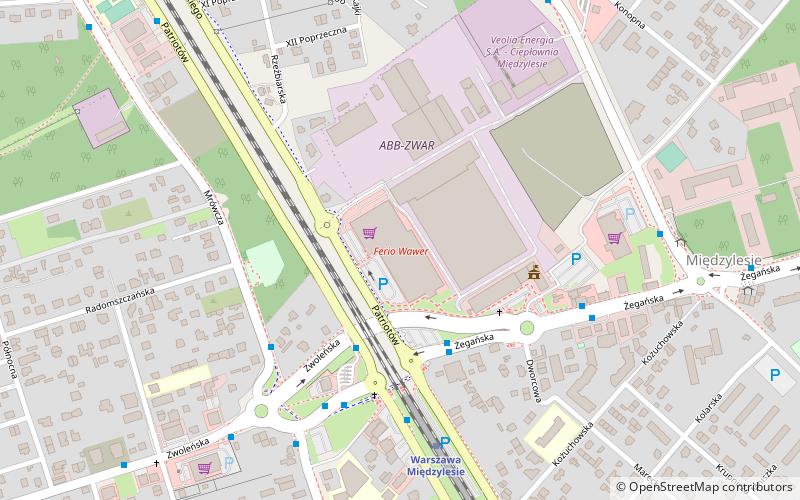 ferio wawer warszawa location map