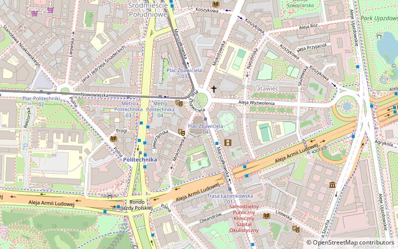 Erlöserkirche location map