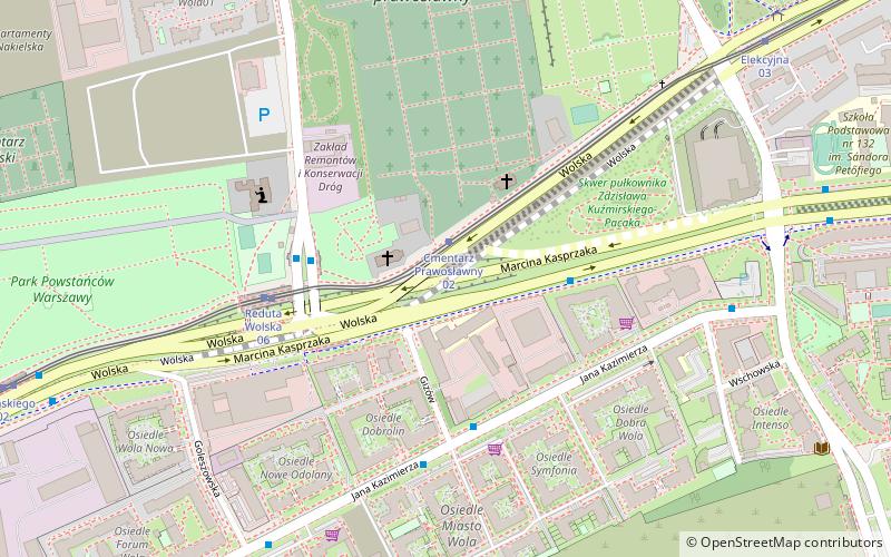 Ulica Wolska location map