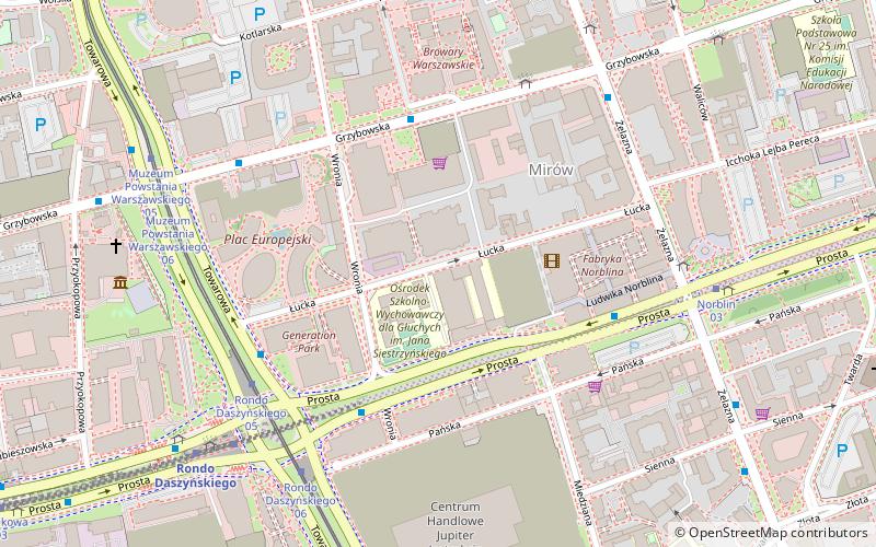 Łucka City location map
