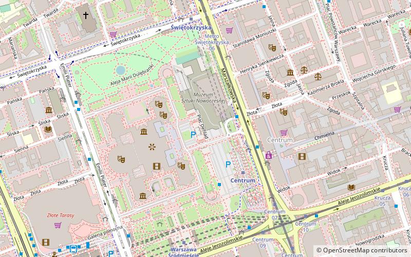 Plaza del Desfile location map
