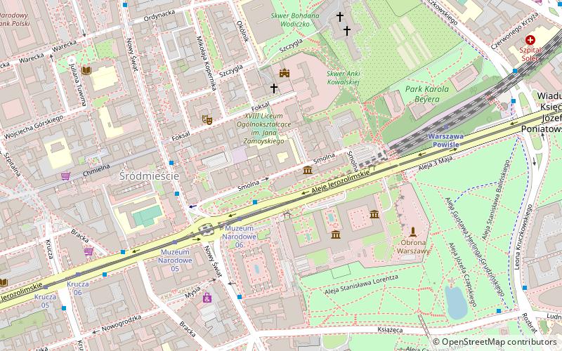 Smolna Street location map