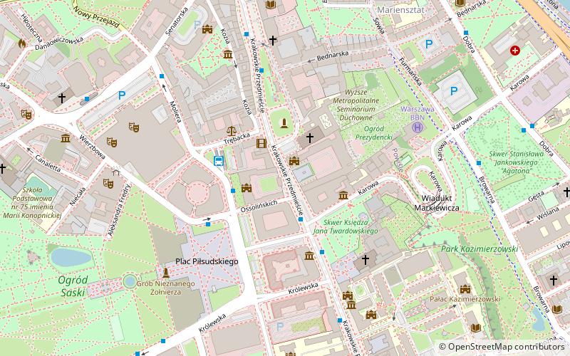 galeria kordegarda varsovie location map