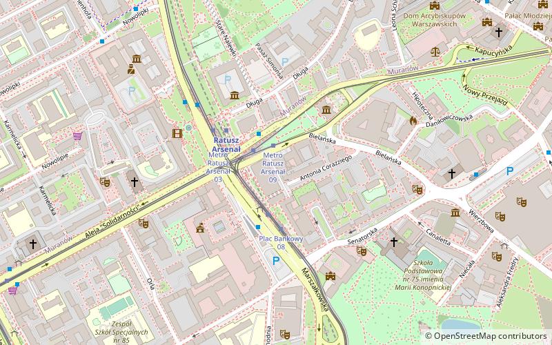 Tłomackie Street location map