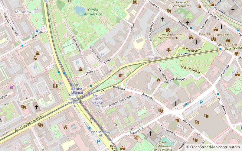 Muzeum Niepodległości location map