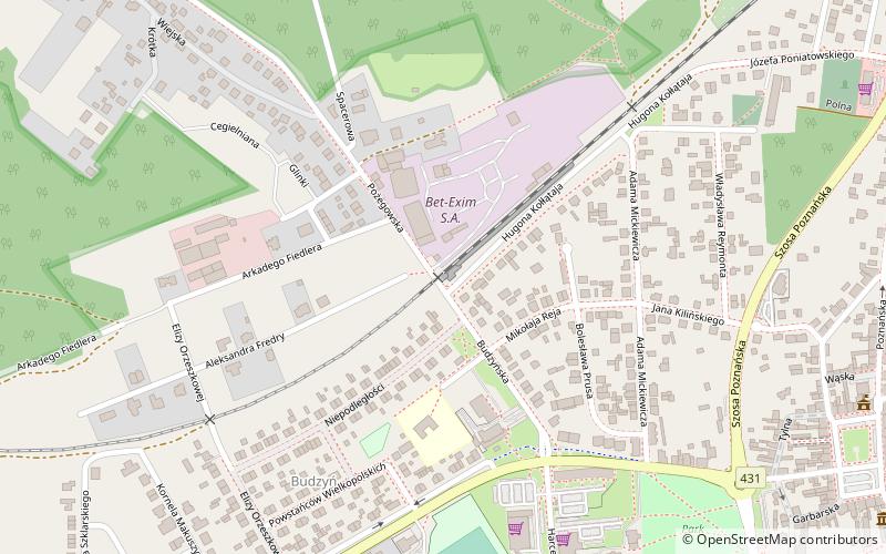 Mosińska Kolej Drezynowa location map