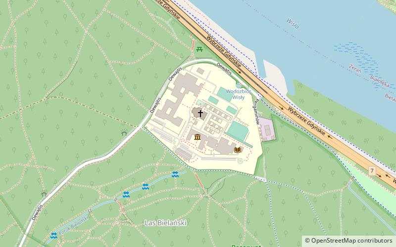 Zespół klasztorny Kamedułów na Bielanach location map