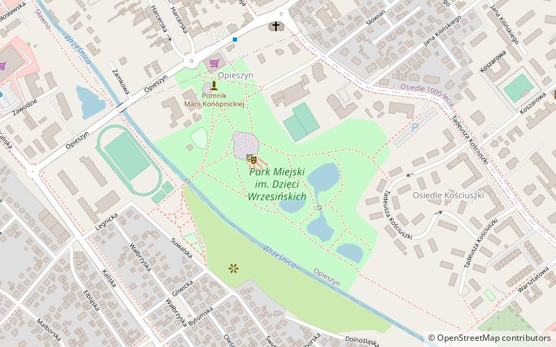 Park Miejski im. Dzieci Wrzesińskich location map