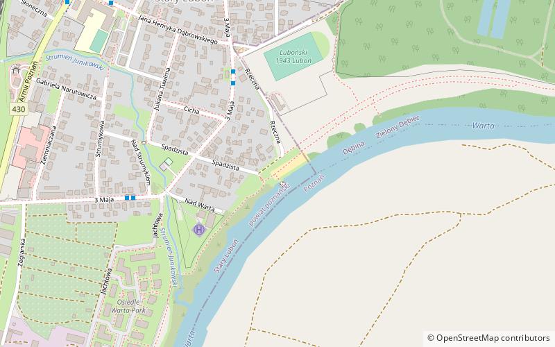 Plaża miejska location map