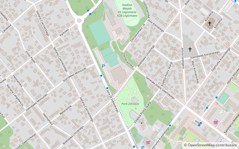 Arena Legionowo location map