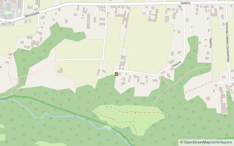 garnizon nowowilejka zakroczym location map