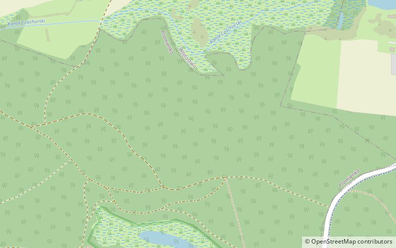 Promno Landscape Park location map