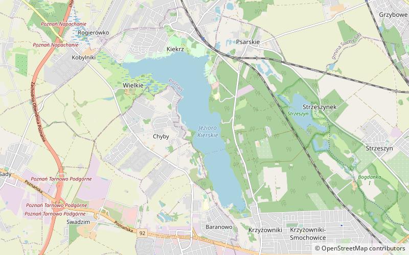 Jezioro Kierskie location map