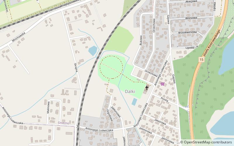 Miejsce Pamięci Narodowej na Dalkach location map