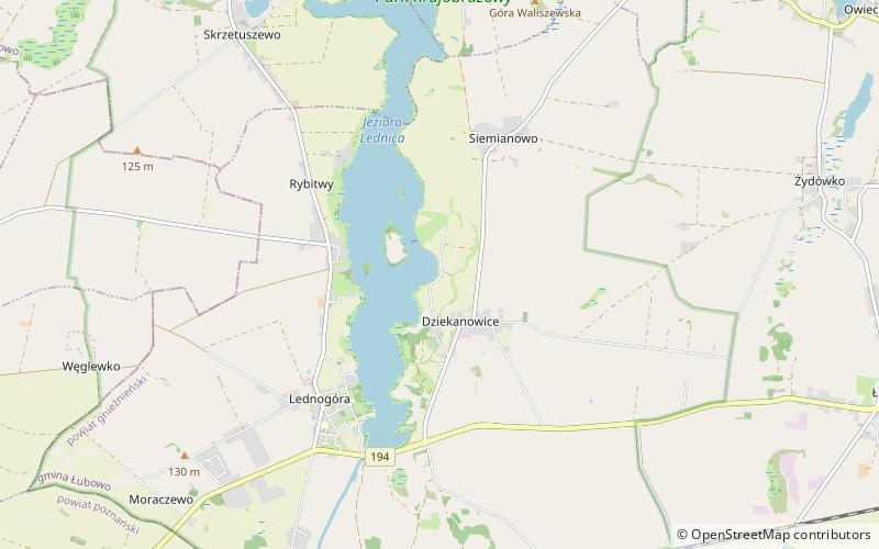 kapielisko niestrzezone dziekanowice location map