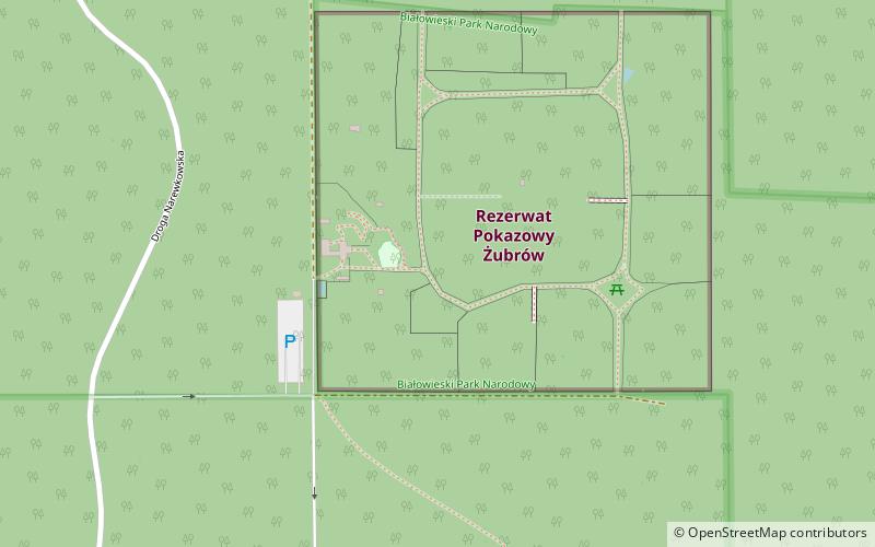 Rezerwat Pokazowy Żubrów location map