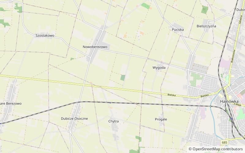 Cerkiew Przemienienia Pańskiego w okolicy wsi Wygoda location map