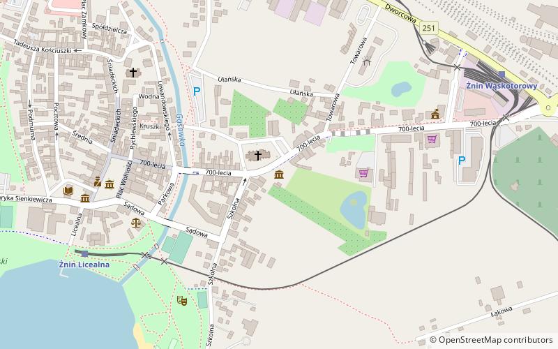 muzeum sztuki sakralnej znin location map